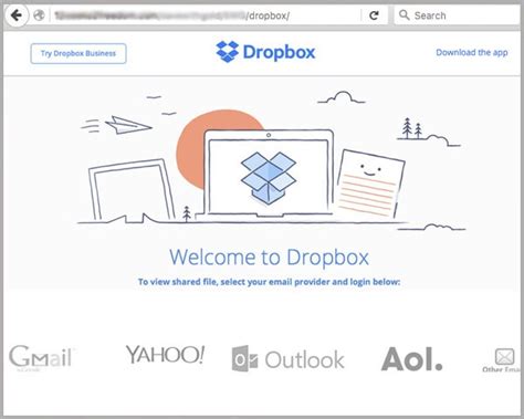 dropbox scam  phishing attack