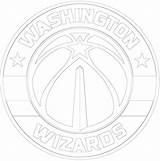 Coloring Wizards Pages Logo Washington Choose Board sketch template
