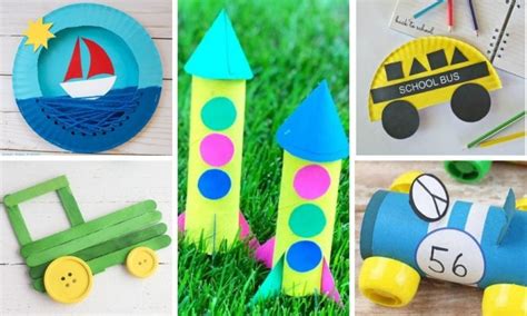 awesome transportation crafts  preschoolers  craft  home