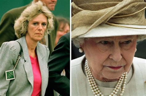 camilla parker bowles sparked queen fury over prince charles affair daily star