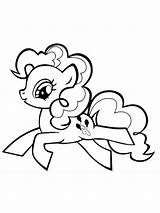 Pony Little Coloring Pie Pinkie Coloriage Pages Imprimer Printable Color Dessin Saute Coloriages Girls Poney Young Play sketch template