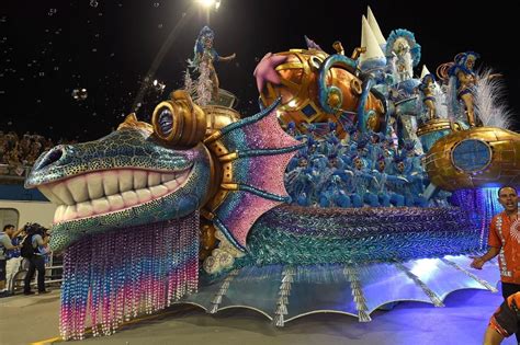 2015 Brazilian Carnival Thousands Gather For The Annual Brazilian