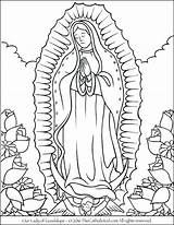 Guadalupe Coloring Virgen Mary Lady Pages Drawing Color Diego Mother Catholic Rivera Para Vocations Sheets Kids La Thecatholickid Printable Dibujos sketch template