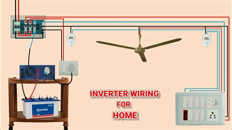 house wiring diagram  inverters