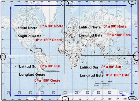 clases de geografía latitud y longitud