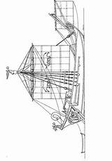 Zeilschepen Segelschiffe Kleurplaten sketch template