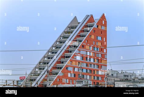 triangle building high resolution stock photography  images alamy