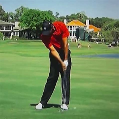 golf swing  downswing  perfect golf impact position golf
