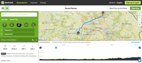 fullscreen version   map   route planner   website komoot