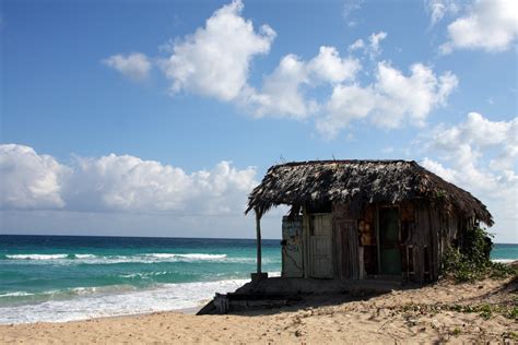 무료 이미지 바닷가 바다 연안 대양 휴가 여행 오두막 휴일 섬 낭만적 인 물줄기 쿠바 잃어버린 카리브