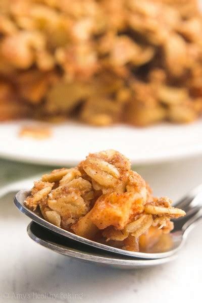 The Ultimate Healthy Apple Crisp {video Included } Amy S Healthy Baking