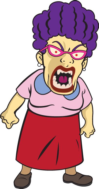 Funny Old Lady Clipart Clip Art Library