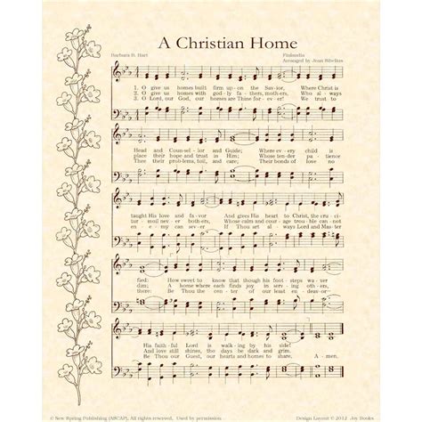 items similar   christian home    antique hymn art print