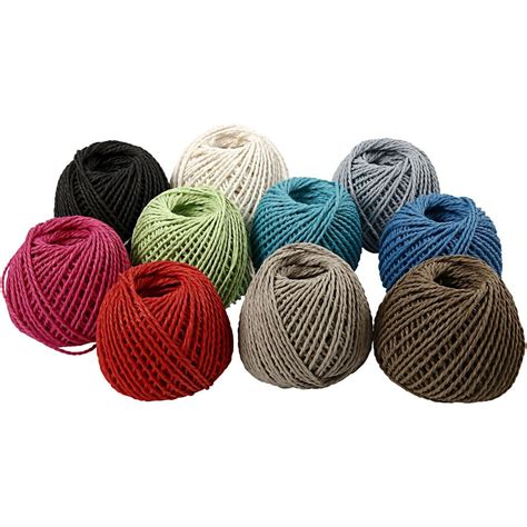 paper yarn thickness   mm approx     asstd colours
