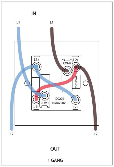 gang switch circuit diagram wiring view  schematics diagram
