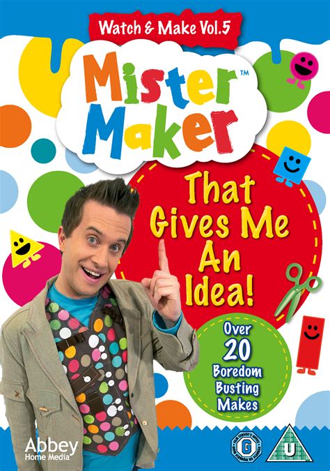 mister maker     idea   vol  dvd review