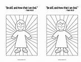 Coloring God Pages Jesus Bible Kids Loves Psalm Storm Preschool Worksheets Calming Calms Library Clipart Printable Tell Everyone Them Peace sketch template