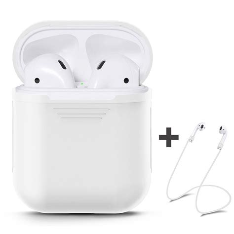 Case For Airpods Protective Silicone Cover And Skin With Earphone