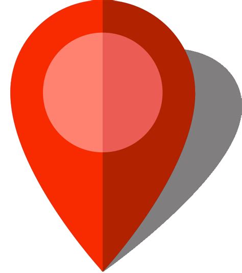 simple location map pin icon10 red free vector data svg