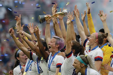 u s women win 4th world cup eye gender equality the sumter item