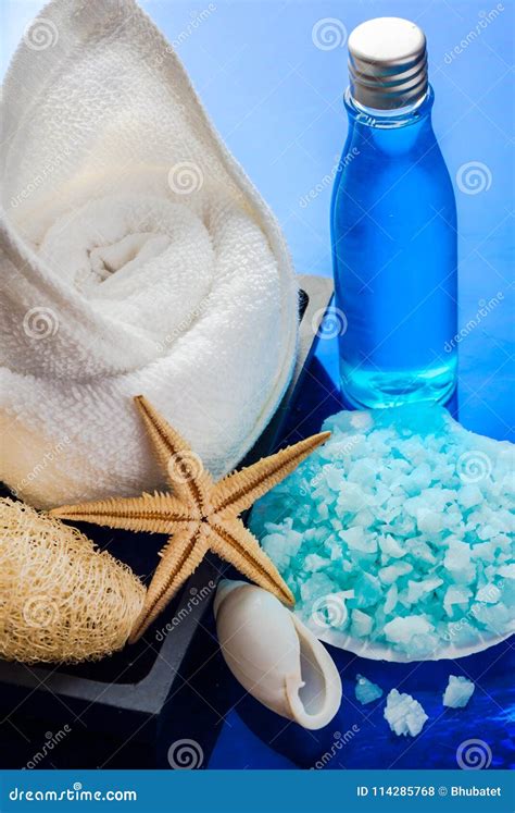 spa kit sea sensation stock photo image  scented
