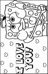 Spongebob Topkleurplaat sketch template