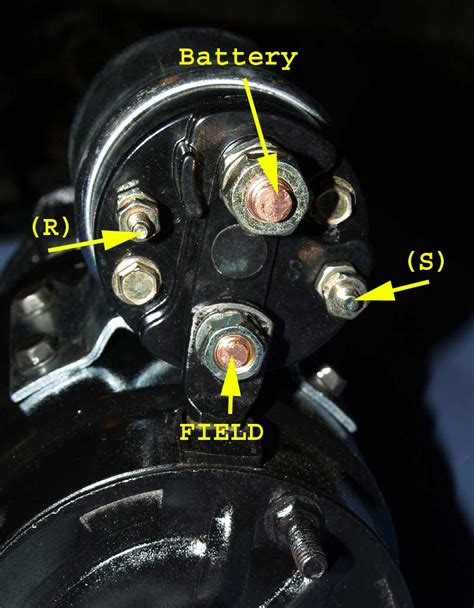 diagram  chevy starter solenoid wiring diagram mydiagramonline