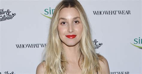 whitney port has a message for the haters saying she looks dead