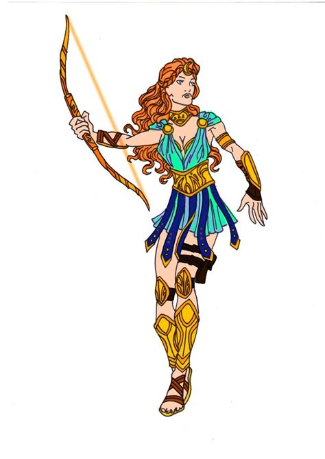 Artemis Goddess Of The Hunt By Comicbookguy54321 On