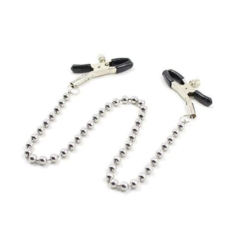 sexy nipple clamps female stainless steel breast clips