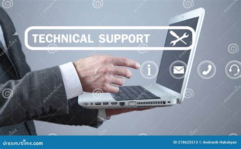 technical support customer service business stock image image