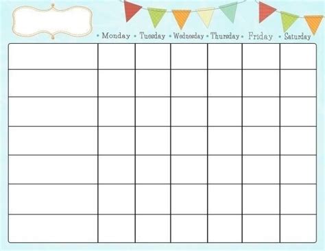 printable charts  checklists printables  charts