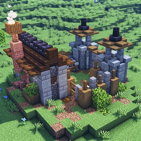 built  mini castle rminecraft