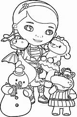 Doc Mcstuffins Coloring Pages Printable Disney Color Colouring Halloween Tools Christmas Awesome Sheets Lambie Jr Worksheets Wecoloringpage Face Board Preschool sketch template