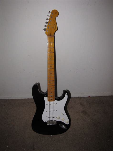 fender stratocaster  blackie guitar  sale  yablonka guitars