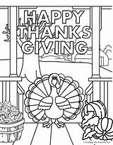 Thanksgiving Coloring Pages Happy Printable Color Sunday School Kids Sheets Holiday Print Turkey Word Activity Fall Choose Getdrawings Getcolorings Board sketch template