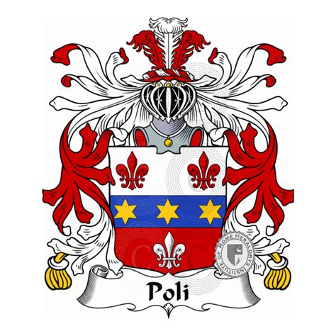 poli famiglia araldica genealogia stemma poli