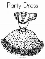 Coloring Dress Pages Party Girls Gown Printable Sheet Colouring Dresses Summer Adjectives Drawing Girl Color Dress4 Print Kids Sheets Book sketch template
