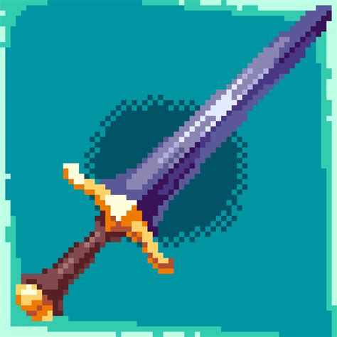 oc cc pixel sword  rpixelart