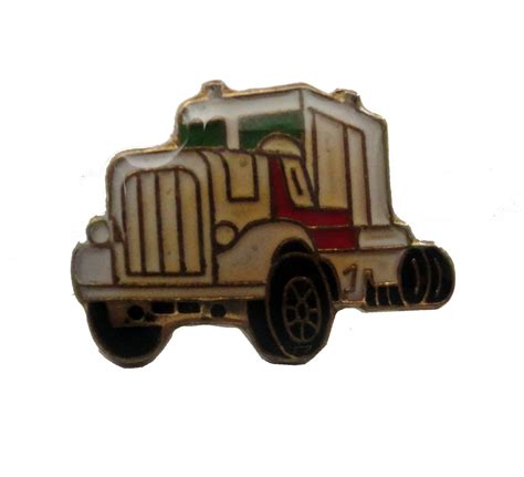 vintage truck cab badge pin lapel truckin overhaulin etsy vintage truck lapel pins badge