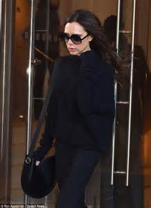 victoria beckham takes it back to basics before new york fashion week daily mail online