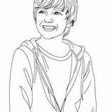 Coloring Pages Chance Greyson Mattyb People Smiling Template Hellokids sketch template