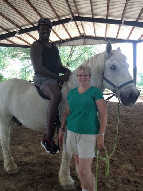 My Mom S Friend Gives Riding Lessons This Is The Day Shaq