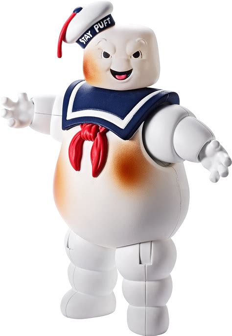ghostbusters  stay puft marshmallow man lite figure puff puffed