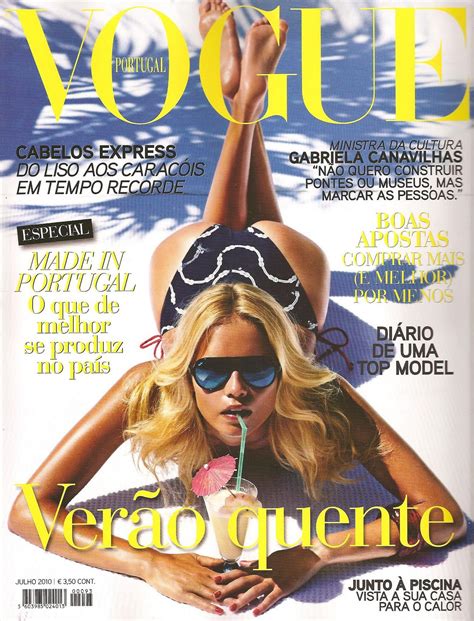 Delicias Do Mundo Da Moda And Cia Sexy Summer Na Vogue Portugal De Julho