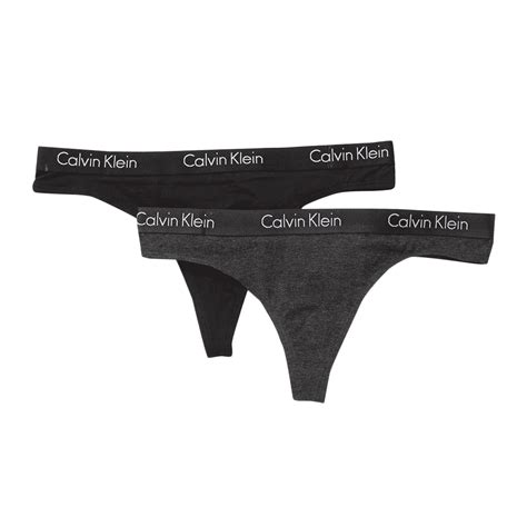 calvin klein underwear women s 2 pack thong ebay