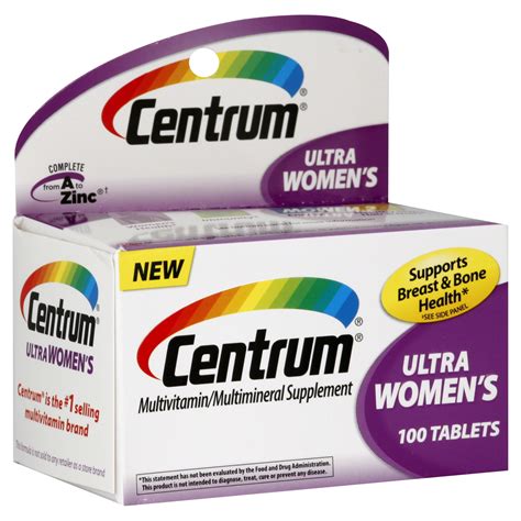 centrum multivitaminmultimineral supplement ultra womens tablets  tablets
