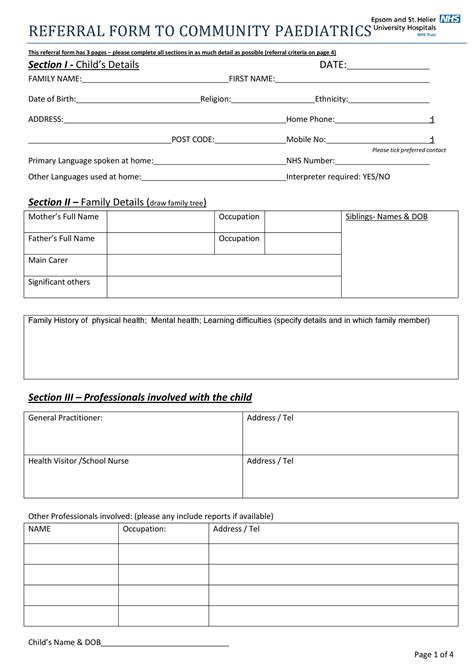 postive student referral form  printable printable forms