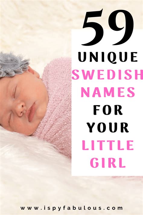 59 Unique Swedish Girl Names Everyone Will Love I Spy Fabulous