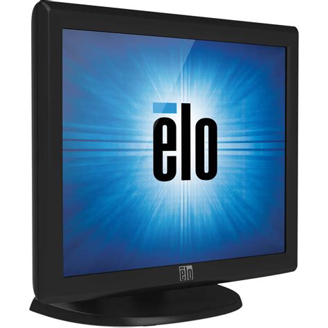 elo touch   lcd desktop touchmonitor dark gray